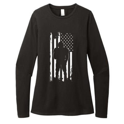 American Football Apparel Football Womens CVC Long Sleeve Shirt