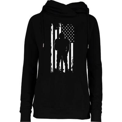 American Football Apparel Football Womens Funnel Neck Pullover Hood