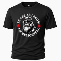 As Far As I Know I'm Delightful Funny Monkey Saying Quote  Performance Shirt