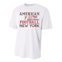 American Football Athletic Division Performance Sprint T-Shirt