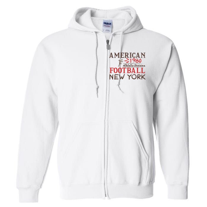 American Football Athletic Division Full Zip Hoodie