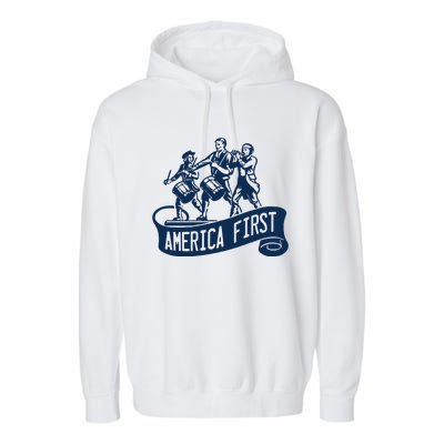 AMERICA FIRST Garment-Dyed Fleece Hoodie