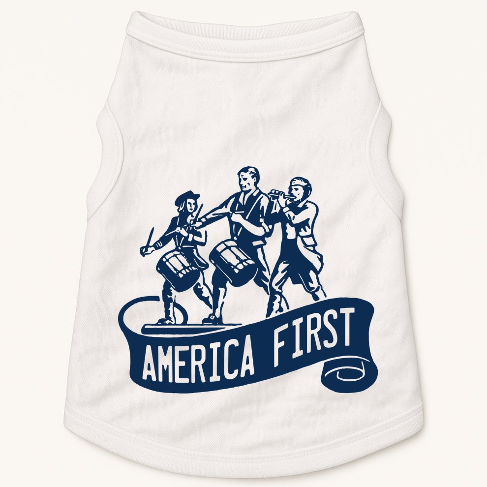 AMERICA FIRST Doggie Tank