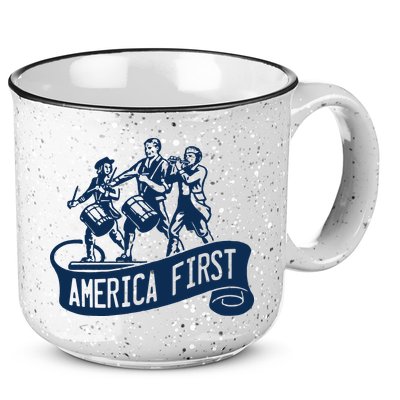 AMERICA FIRST 15oz Campfire Ceramic Mug