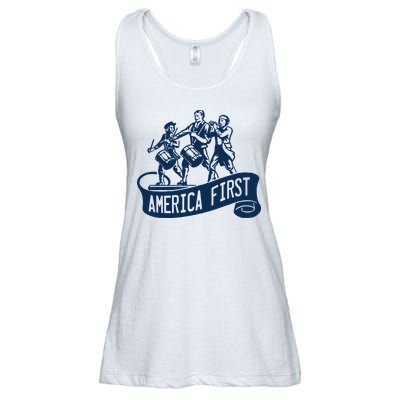 AMERICA FIRST Ladies Essential Flowy Tank