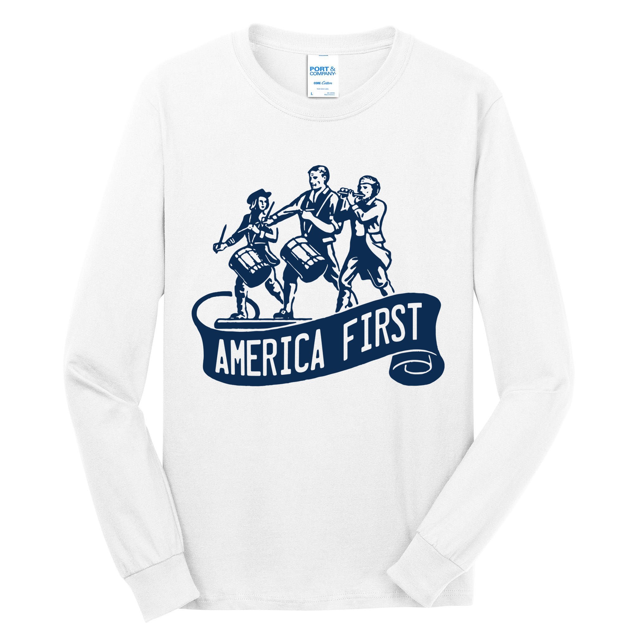 AMERICA FIRST Tall Long Sleeve T-Shirt