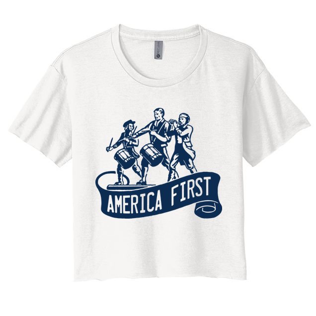 AMERICA FIRST Crop Top