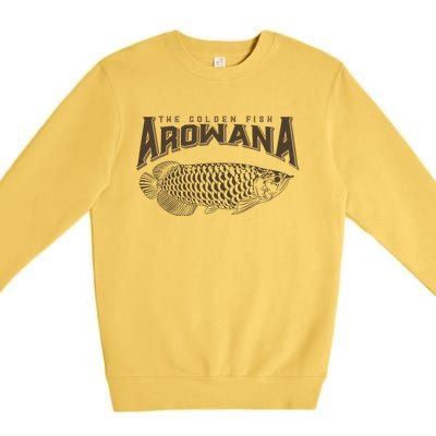 Arowana Fish Premium Crewneck Sweatshirt