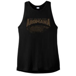 Arowana Fish Ladies PosiCharge Tri-Blend Wicking Tank