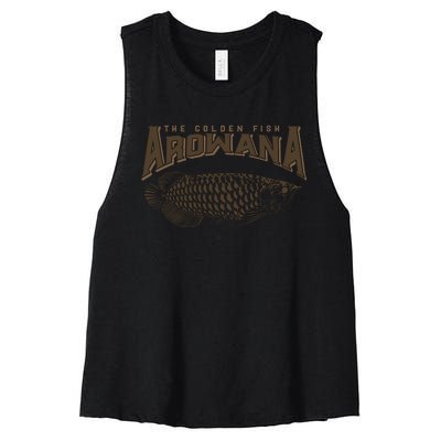 Arowana Fish Women's Racerback Cropped Tank