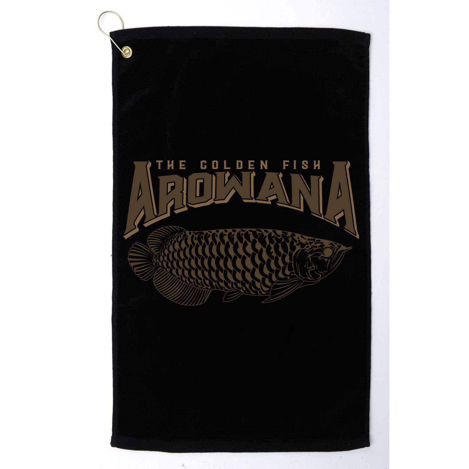 Arowana Fish Golf Towel