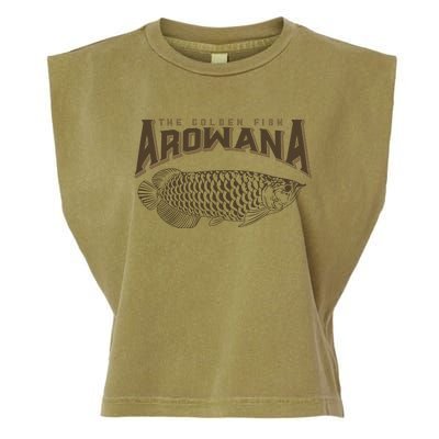 Arowana Fish Garment-Dyed Women's Muscle Tee