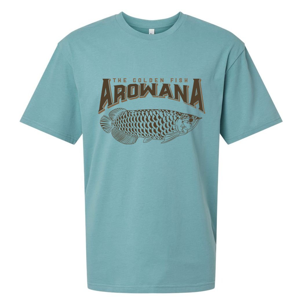 Arowana Fish Sueded Cloud Jersey T-Shirt