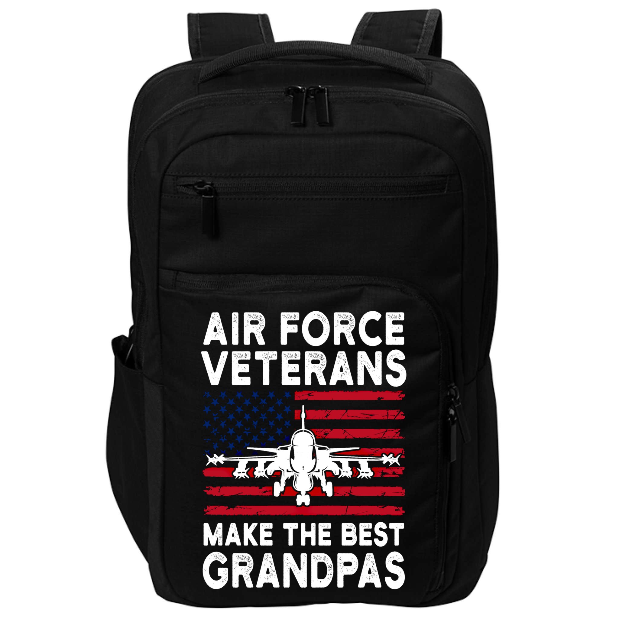 American Flag Air Force Veteran Makes Best Grandpa Gift Impact Tech Backpack