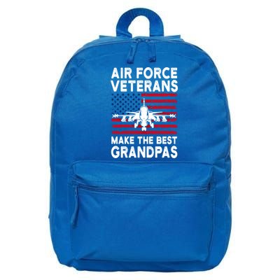 American Flag Air Force Veteran Makes Best Grandpa Gift 16 in Basic Backpack