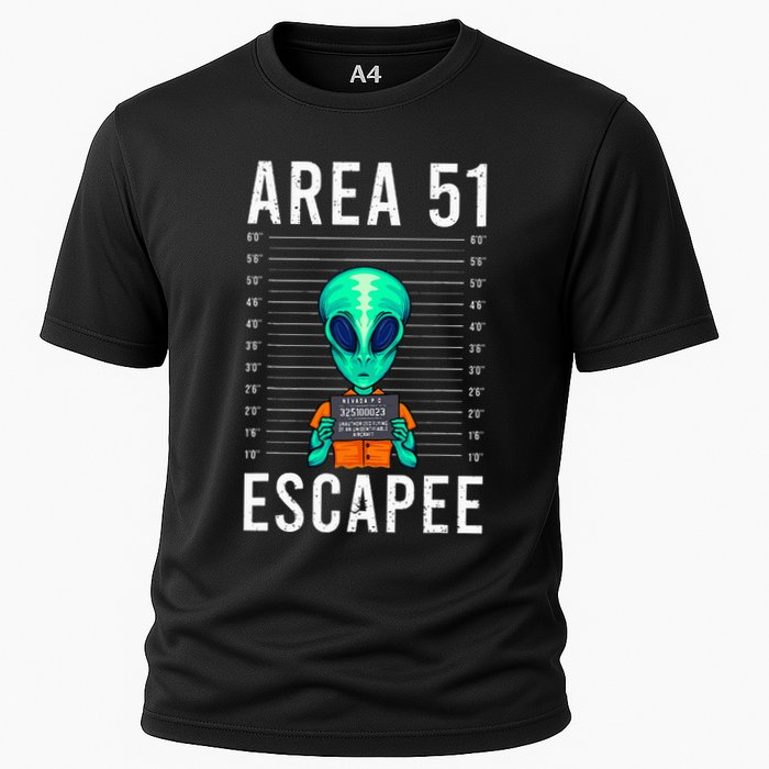 Alien Funny Alien Lover UFO Area 51 Alien Humor Alien Cooling Performance Crew T-Shirt