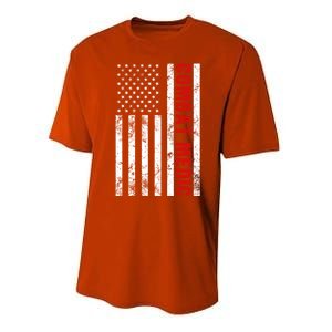 American Flag Army Combat Medic Cute Gift Performance Sprint T-Shirt