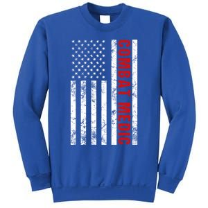 American Flag Army Combat Medic Cute Gift Sweatshirt