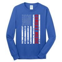 American Flag Army Combat Medic Cute Gift Tall Long Sleeve T-Shirt