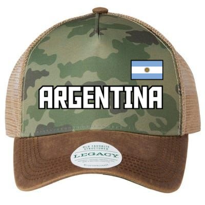 Argentina Flag Argentinian Pride Athletic Style Country Meaningful Gift Legacy Tie Dye Trucker Hat