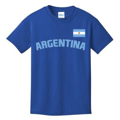 Argentina Flag Argentinian Pride International Country Cute Gift Kids T-Shirt