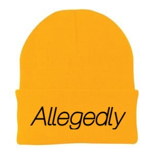 Allegedly Funny Attorney Funny Lawyer Knit Cap Winter Beanie