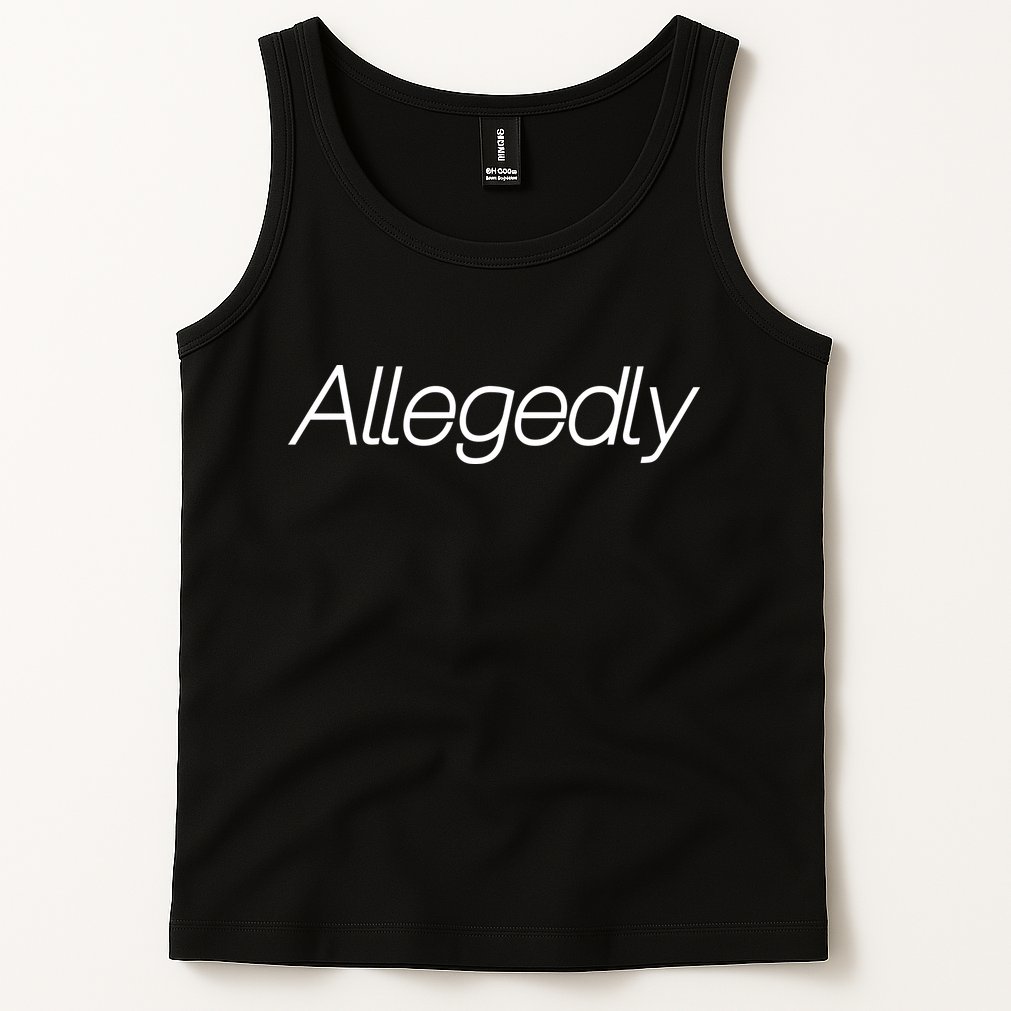 Allegedly Funny Attorney Funny Lawyer Tank Top