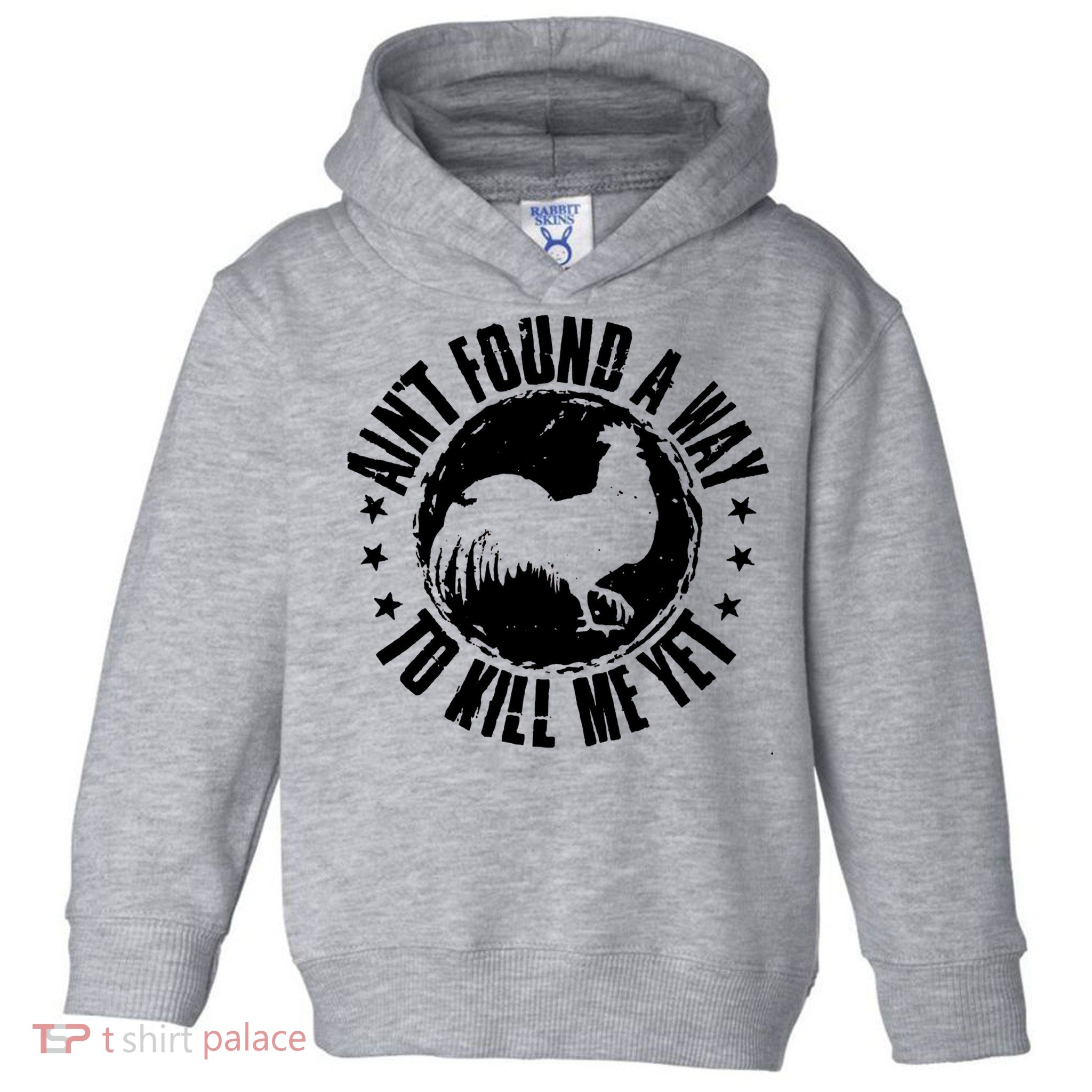 Ain't Found A Way To Kill Me Yet Vintage Rooster Toddler Hoodie