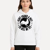 Ain't Found A Way To Kill Me Yet Vintage Rooster Hoodie