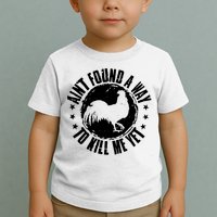Ain't Found A Way To Kill Me Yet Vintage Rooster Toddler T-Shirt