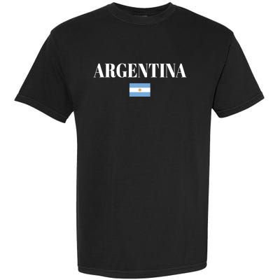 Argentina Flag Argentina Gift Garment-Dyed Heavyweight T-Shirt