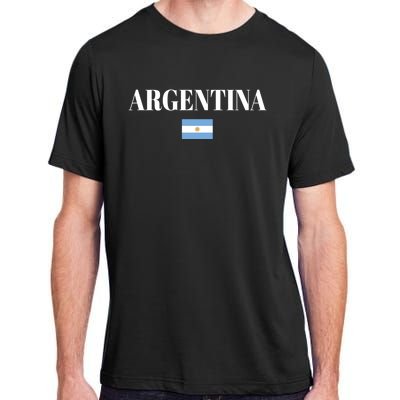 Argentina Flag Argentina Gift Adult ChromaSoft Performance T-Shirt