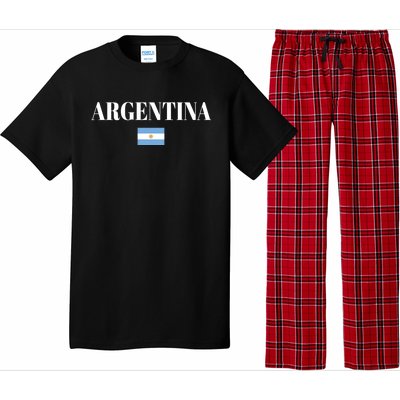 Argentina Flag Argentina Gift Pajama Set