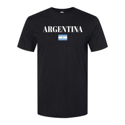 Argentina Flag Argentina Gift Softstyle CVC T-Shirt