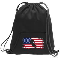 American Football Apparel Football Sweatshirt Cinch Pack Bag