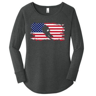 American Football Apparel Football Women's Perfect Tri Tunic Long Sleeve Shirt