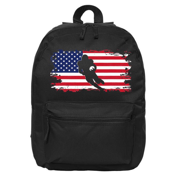 American Football Apparel Football 16 in Basic Backpack