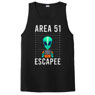 Alien Funny Alien UFO Area 51 Alien Humor Alien PosiCharge Competitor Tank