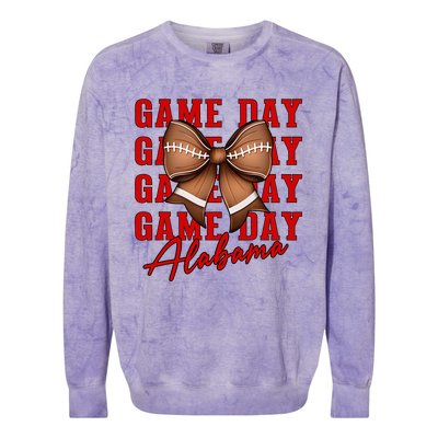 Alabama Football Colorblast Crewneck Sweatshirt