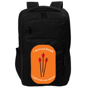 Archery Funny Impact Tech Backpack