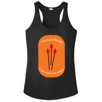 Archery Funny Ladies PosiCharge Competitor Racerback Tank