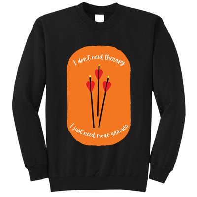 Archery Funny Tall Sweatshirt