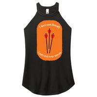 Archery Funny Women's Perfect Tri Rocker Tank