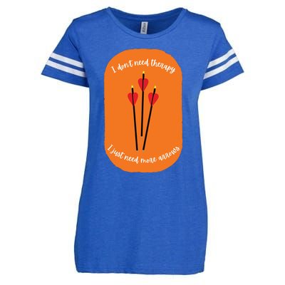 Archery Funny Enza Ladies Jersey Football T-Shirt