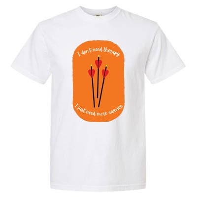 Archery Funny Garment-Dyed Heavyweight T-Shirt