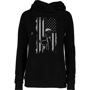 American Football Womens Funnel Neck Pullover Hood