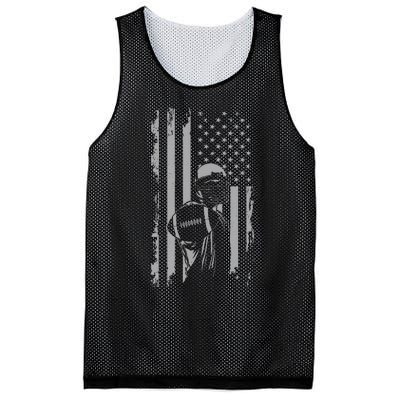 American Football Mesh Reversible Basketball Jersey Tank