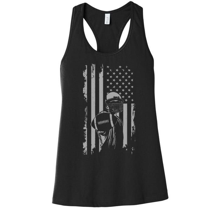 American Football Women's Racerback Tank