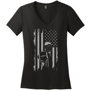 American Football Women's V-Neck T-Shirt