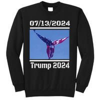 Angel Flag At Trump Rally  Trump 07132024 Miracle Sweatshirt